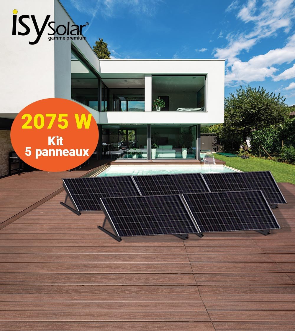 Kit Panneau Solaire Au Sol W Plug And Play