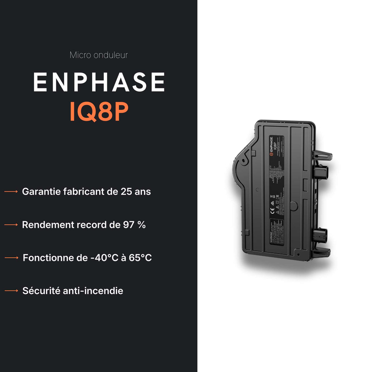 Fiche technique micro-onduleur Enphase IQ8P