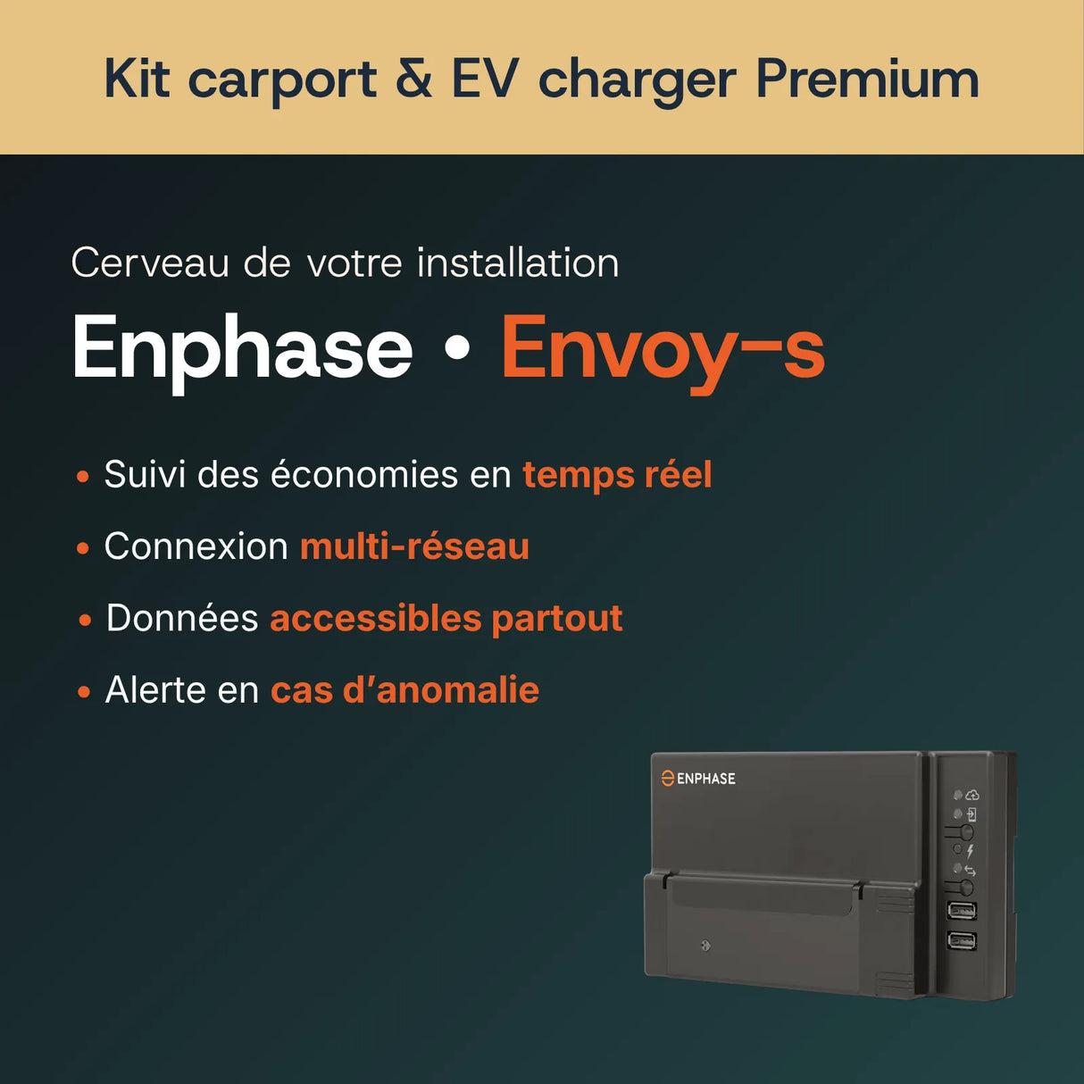Suivi de consommation Enphase Envoy-S