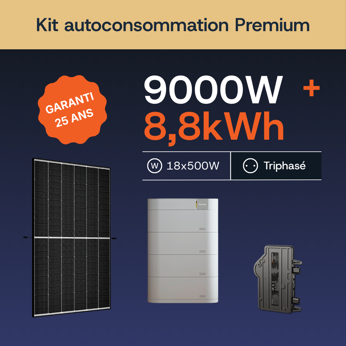 Premium 9000W/8,8 Tri
