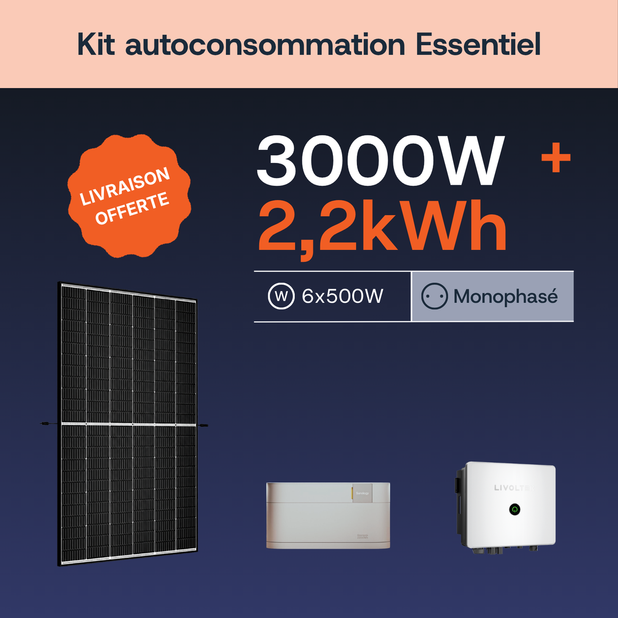 Essentiel 3000W/2,2 Mono