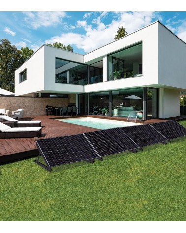 Kit solaire Plug and Play pose au sol ou mural 1660W