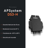Fiche technique micro-onduleur APSystems DS3-H