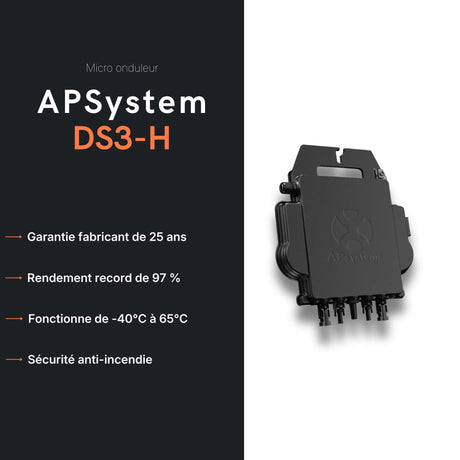 Fiche technique micro-onduleur APSystems DS3-H