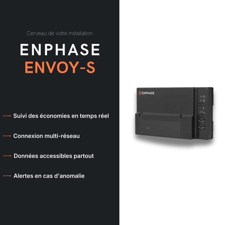 Fiche technique passerelle de monitoring Enphase Envoy-S