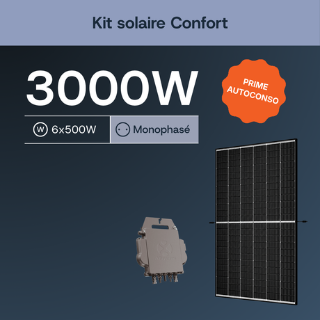 Kit solaire 3 kWc APSystems monophasé