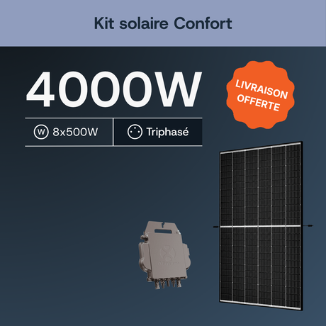 Kit solaire 4 kWc APSystems triphasé