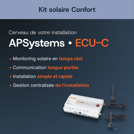 Cerveau de l'installation APSystems ECU-C