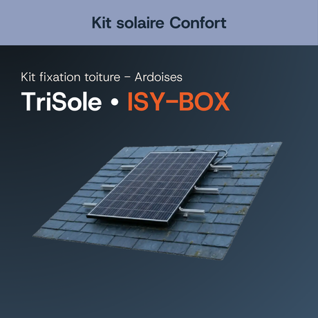 Fixation toiture — Ardoise — Kit solaire Confort