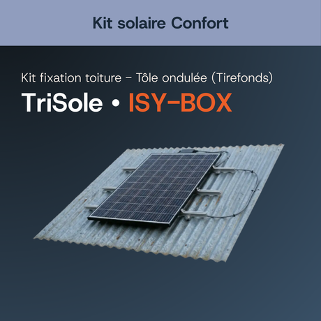 Fixation toiture — Tirefonds — Kit solaire Confort