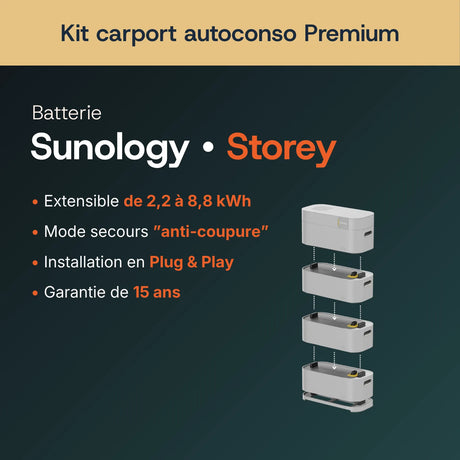 Batterie de stockage Sunology Storey