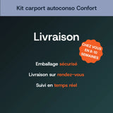 Livraison offerte du carport — sous 8 à 10 semaines
