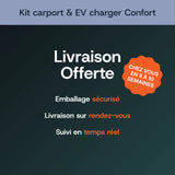 Livraison offerte du carport — sous 8 à 10 semaines