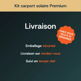 Livraison offerte du carport — sous 8 à 10 semaines