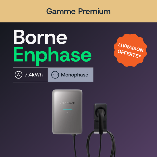 Borne Enphase EV Charger 7 kW Monophasé
