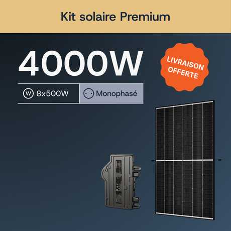 Kit solaire 4 kWc Enphase monophasé