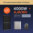 Kit autoconsommation Premium Enphase 4000W + 4,4 kWh monophasé