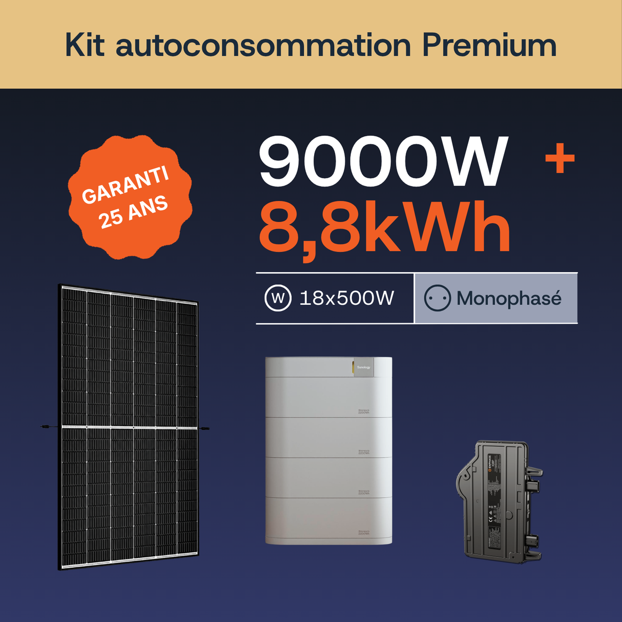 Premium 9000W/8,8 Mono