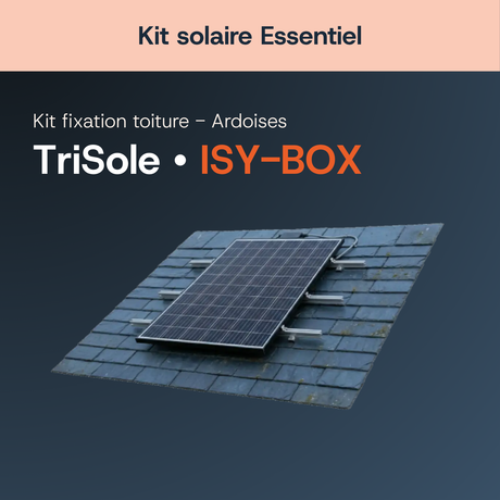 Fixation toiture — Ardoise — Kit solaire Essentiel