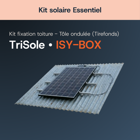 Fixation toiture — Tirefonds — Kit solaire Essentiel