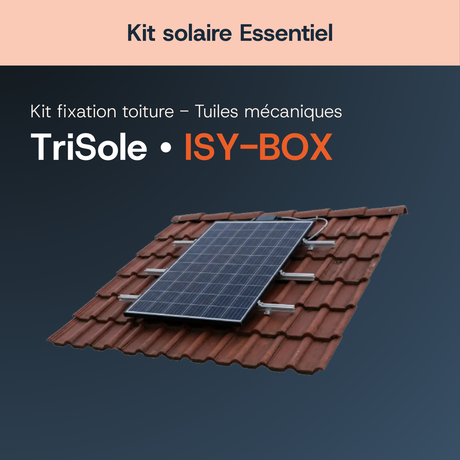 Fixation toiture — Tuile mécanique — Kit solaire Essentiel