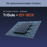 Fixation toiture — Ardoise — Kit autoconsommation Confort