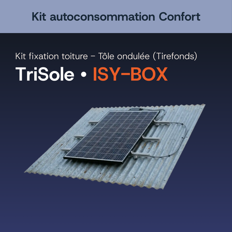 Fixation toiture — Tirefonds — Kit autoconsommation Confort