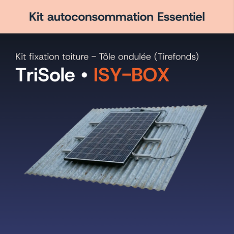 Fixation toiture — Tirefonds — Kit autoconsommation Essentiel