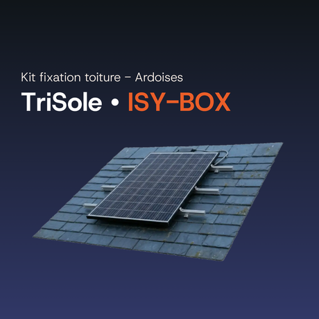 Fixation toiture — Ardoise — Kit autoconsommation Premium