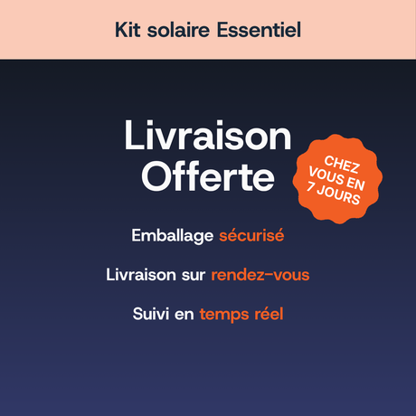 Kit solaire Essentiel Livoltek — livraison offerte