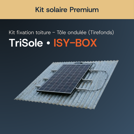 Fixation toiture — Tirefonds — Kit solaire Premium