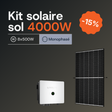 Kit solaire sol 4 kWc Livoltek monophasé — promo -15%