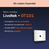 Caractéristiques de l'onduleur hybride Livoltek GT1D1